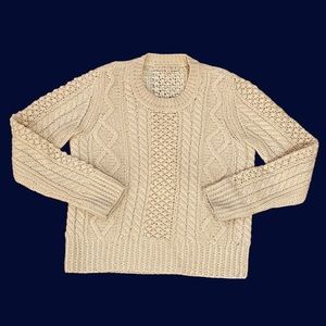 Alexa Chung for Madewell Wool Cableknit Sweater
